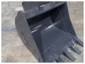 24 inch excavator bucket fits Kubota KX71 quick attach_1358