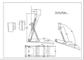 THUMB FOR CASE 580  MANUAL SUPER L LINE DRAWING