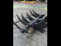 KX121 kubota style stumper rake